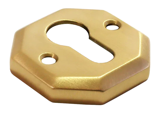 LUX-KH-Y OSA, накладка на евроцилиндр, цвет - матовое золото фото купить Оренбург